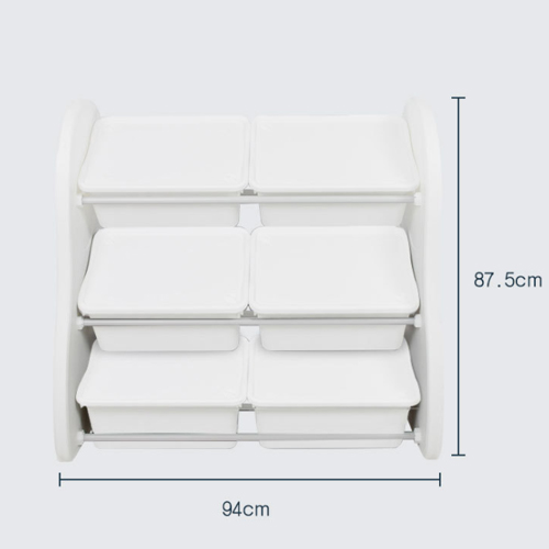 iFam 收納箱 - 白色 3層