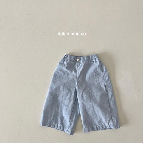 BabarMignon-바바미뇽-Pants-Cotton