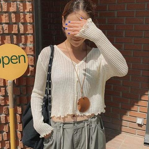 hanaunni 針織開衫