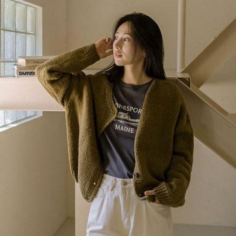 justone 針織開衫