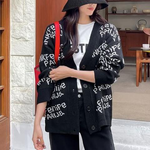 pinksisly 針織開衫