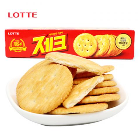 Lotte 鹹味餅乾(原裝 100g x 20 件)