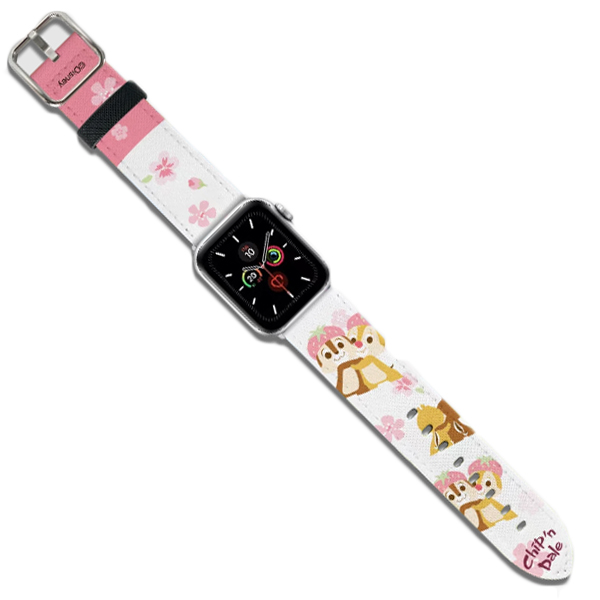 Disney Apple Watch 皮革錶帶 - 粉萌祭大鼻鋼牙