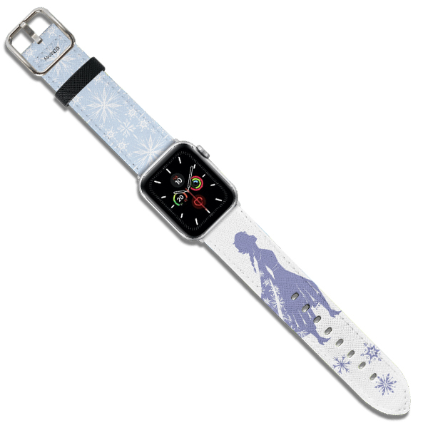 Disney Apple Watch 皮革錶帶 - Frozen Elsa