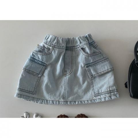 1cm-1센치-Skirt-Cotton