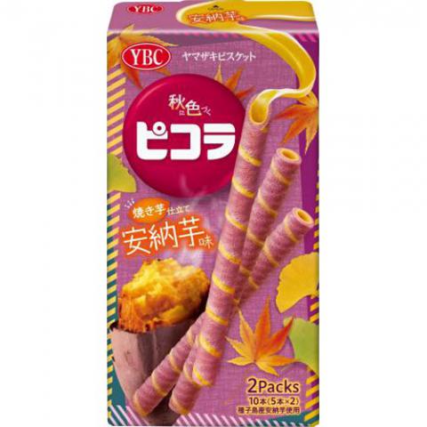 (原裝10件)ＹＢＣ ピコラ 安納芋味１０本 