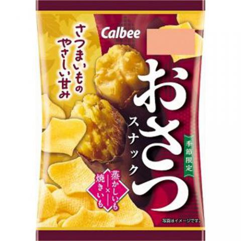 (原裝24件)カルビー おさつスナック １８ｇ 