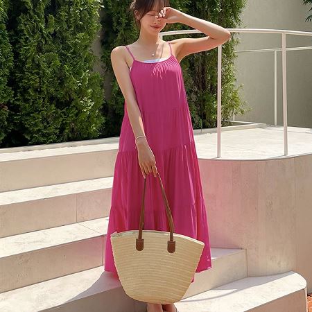 0731 pinksisly 連身裙