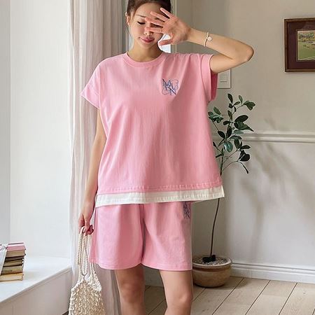 0731 pinksisly 套裝