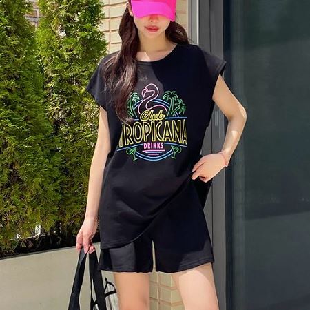 0731 pinksisly 套裝