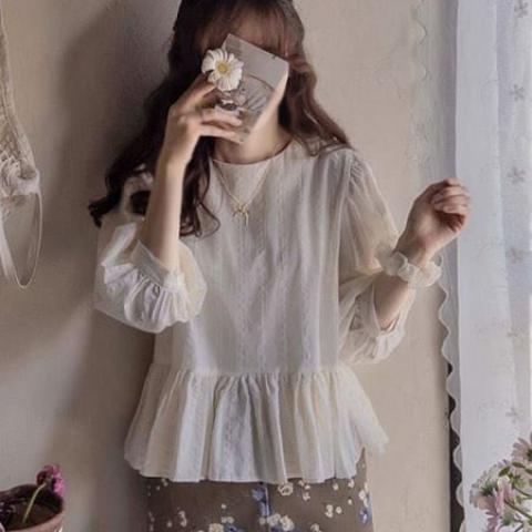 leelin 雪紡衫