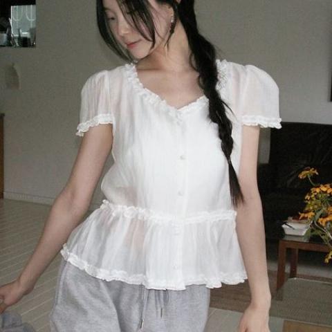 flily 雪紡衫