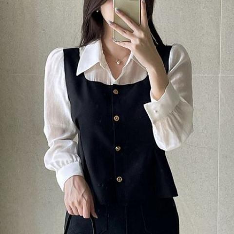 iammari 雪紡衫