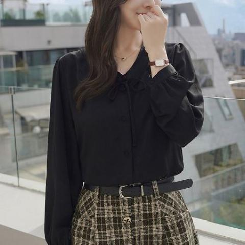 clicknfunny 雪紡衫